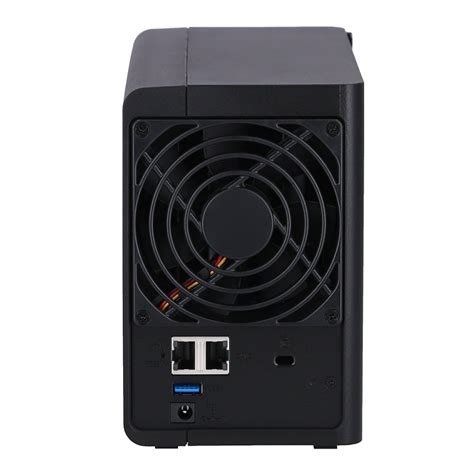 DiskStation 2 Bay NAS; 4-core 1.7 GHz; 2 GB DDR4 non-ECC